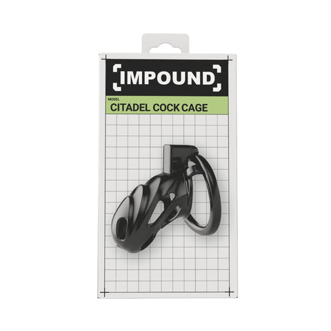 Impound Citadel – Chastity Cage with Multiple Base Rings > Bondage Gear > Male Chastity