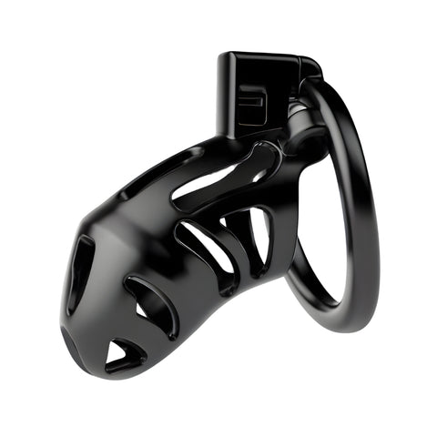 Impound Curfew – Chastity Cage with Multiple Base Rings 78mm Length > Bondage Gear > Male Chastity