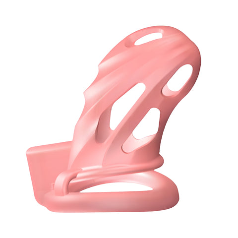 Impound Warden – Chastity Cage with Multiple Base Rings and 83mm Length > Bondage Gear > Male Chastity