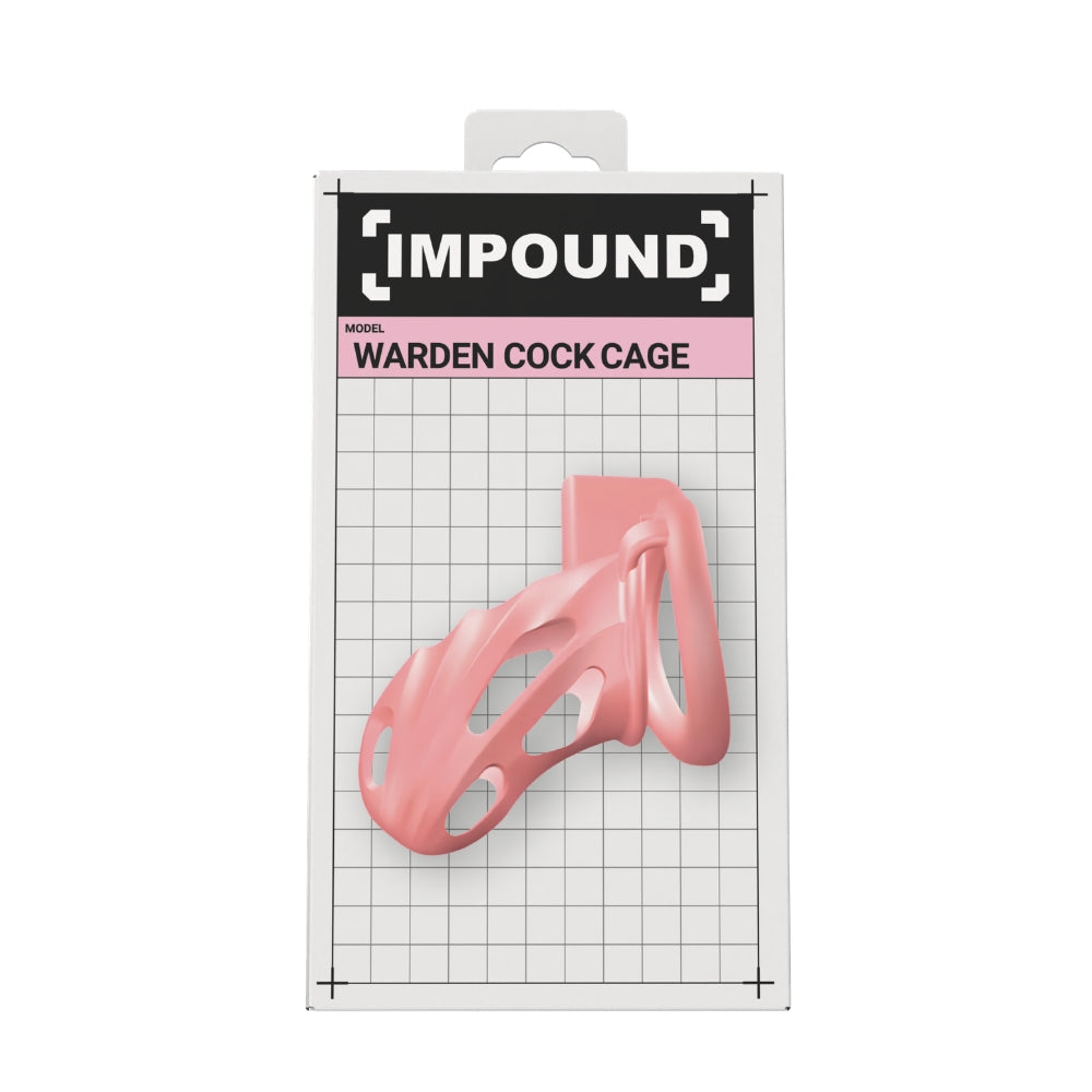 Impound Warden – Chastity Cage with Multiple Base Rings and 83mm Length > Bondage Gear > Male Chastity