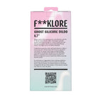 F**kLore Ghost – Liquid Silicone Dildo With Suction Cup 17 Cm