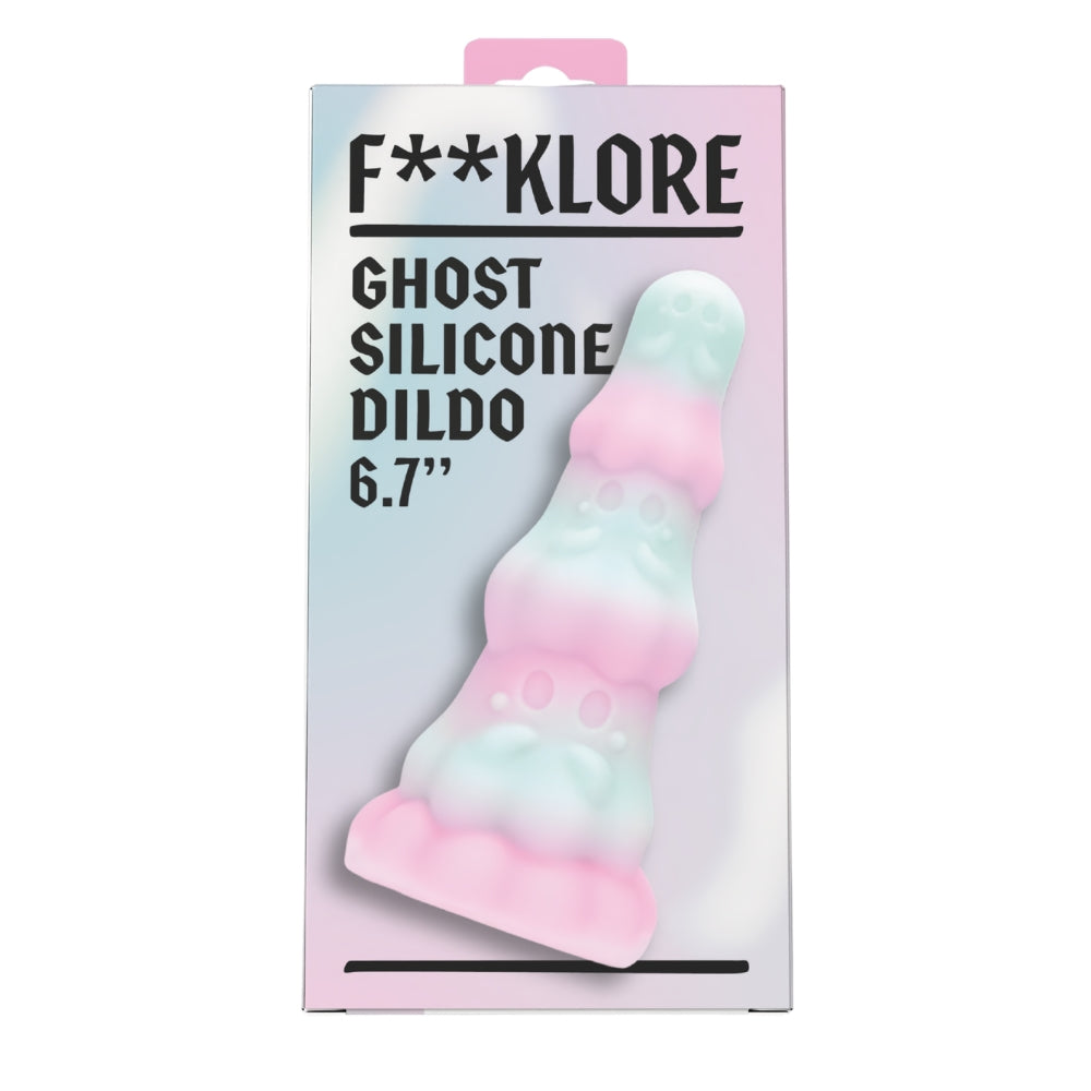 F**kLore Ghost – Liquid Silicone Dildo With Suction Cup 17 Cm