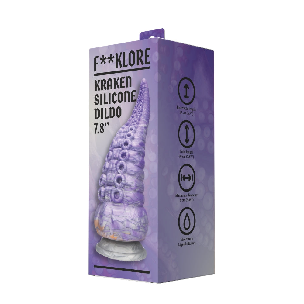 F**kLore Kraken – Liquid Silicone Tentacle Dildo With Suction Base