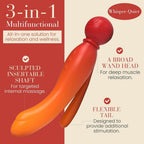 MYLO 3-in-1 Body Wand Massager Fire > Sex Toys > Massage Wands