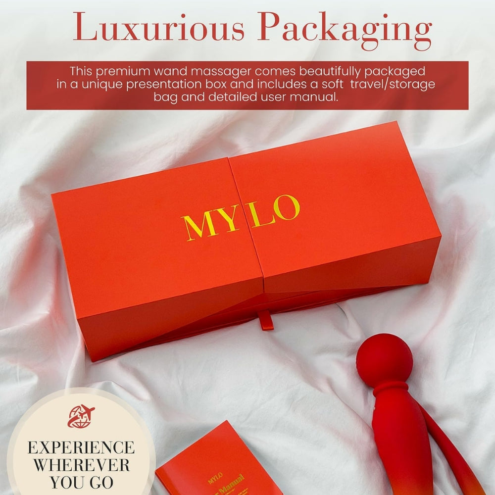 MYLO 3-in-1 Body Wand Massager Fire > Sex Toys > Massage Wands