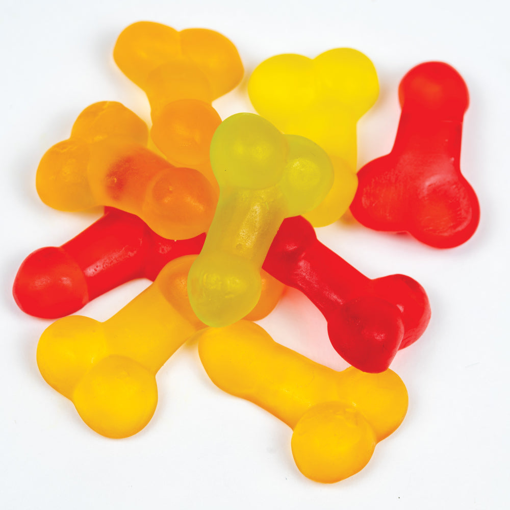 Penis Shaped Gummies – Assorted Flavors Edible Candy Gummies > Novelties > Candy & Edible Items Main image