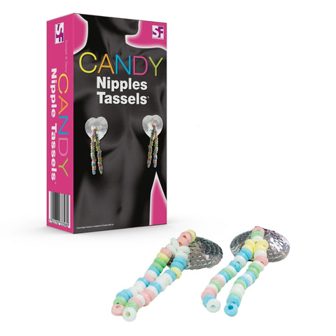 Candy Nipple Tassels – Edible Adhesive Body Accessories > Novelties > Candy & Edible Items