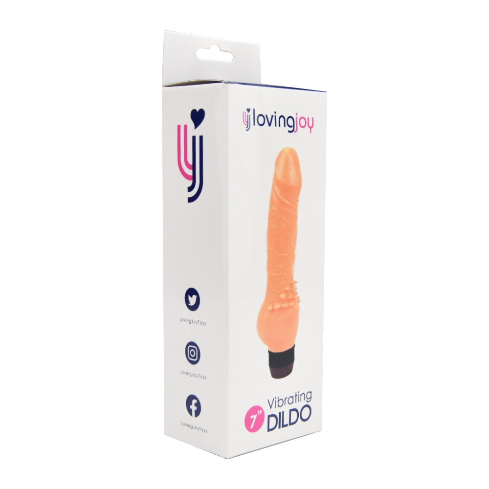 Loving Joy Bully Boy (Flesh) – Realistic Multi-Speed Vibrator DONGS Vibrating