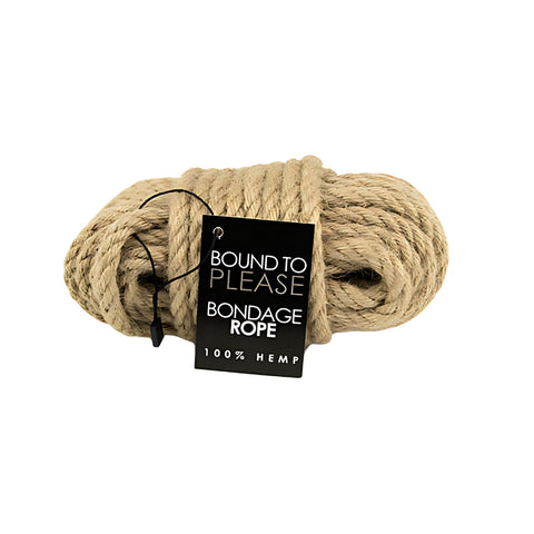 Bound to Please Bondage Rope Hemp – Durable 10 Meter Bondage Rope Default Title Rope