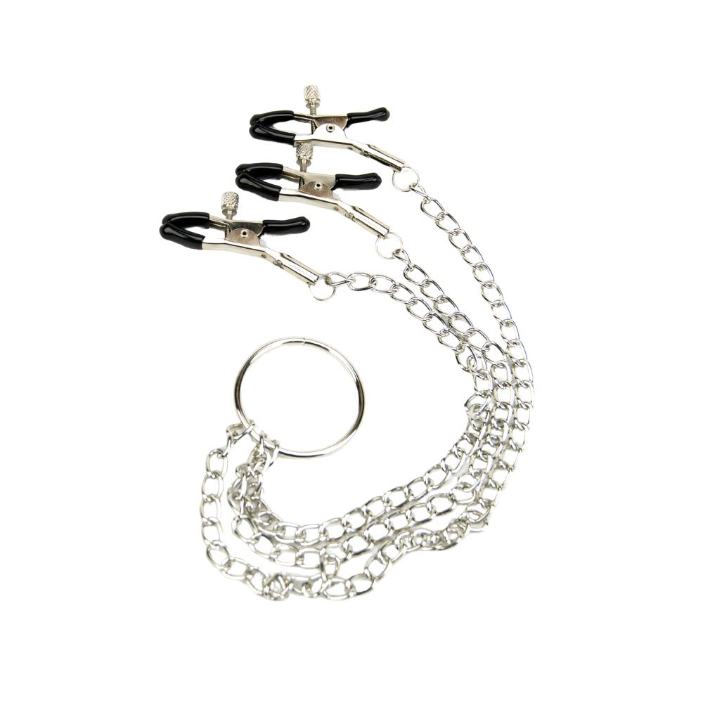 Bound to Please Nipple and Clit Clamp – Nickel-Free Clamp Nipple Clamps