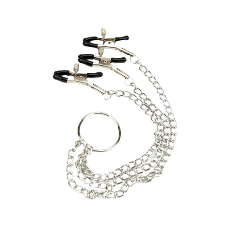 Bound to Please Nipple and Clit Clamp – Nickel-Free Clamp Nipple Clamps