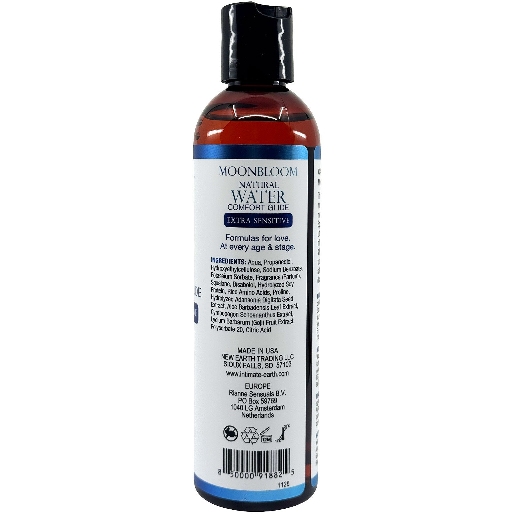 Intimate Earth Moon Bloom – Natural Water-Based Lubricant 8oz Secondary image