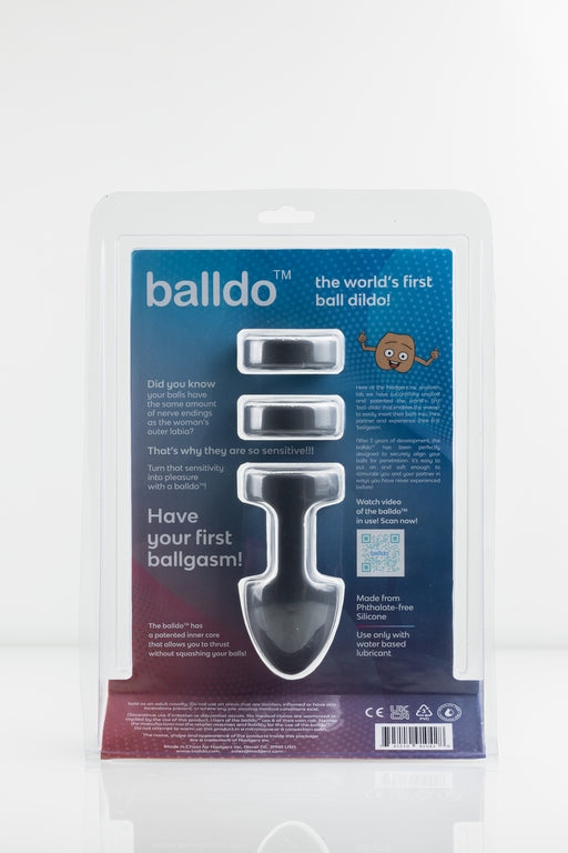 Balldo The Worlds First Ball Dildo Steel Grey Default Title > Sex Toys For Men > Penis Sleeves