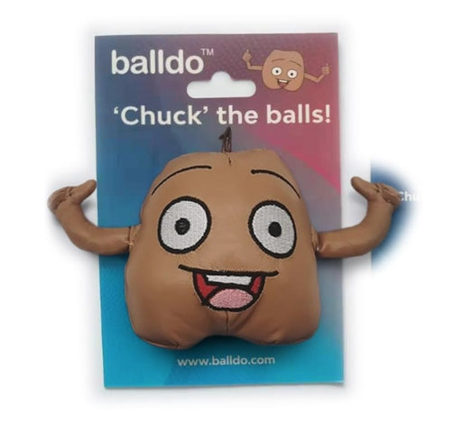 Balldo Chuck Plush Dog Chew Toy – Durable Soft Plush Material Dog Toy Default Title > Novelties > Gag Gifts Main image