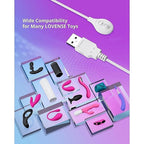 Lovense Charging Cable – Compatible with Multiple Lovense Devices Accessories > Sex Toys > Replacement Parts