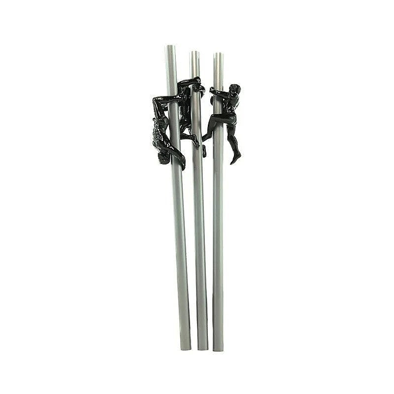 Male Stripper Drink Straws Set Of Three 8.5 Inches Tall > Novelties > Party Supplies