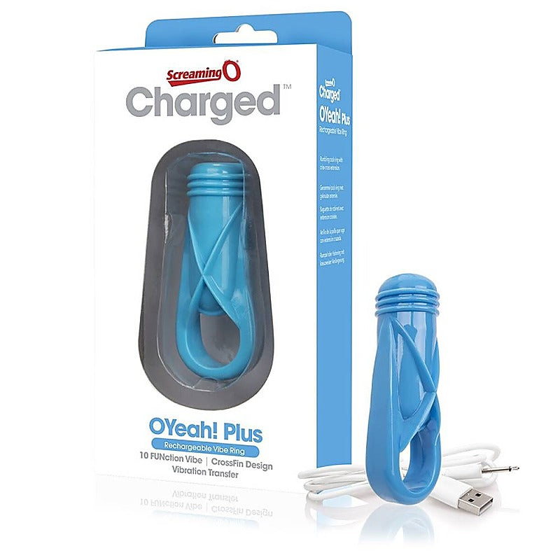 Charged Oyeah! Ring Single by Screaming O - Vibrating Cock Rings