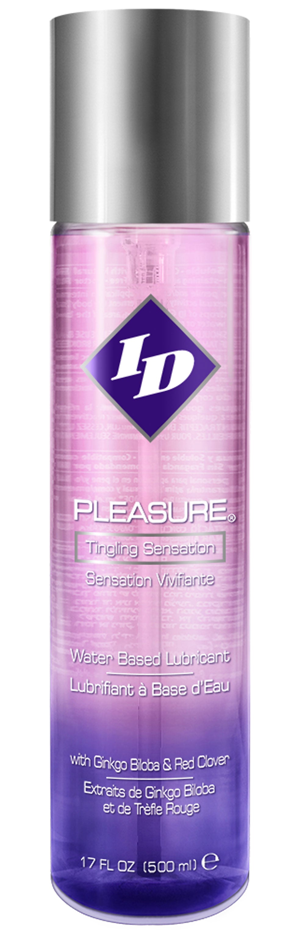 ID Pleasure Silky Smooth Water-Based Lubricant 17 Ounce Bottle Default Title > Lube > Water Based