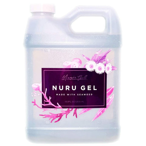 Mr Nori's Magic Gel Authentic Nuru Massage Gel 33oz – Concentrated Massage Gel Massage Oil