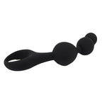 Loving Joy Triple Ripple (Black) – Hypo-Allergenic Silicone 5.5" Anal Beads > Anal Range > Anal Beads