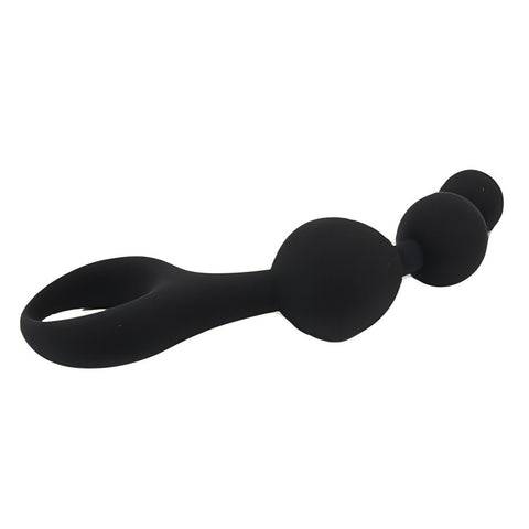 Loving Joy Triple Ripple (Black) – Hypo-Allergenic Silicone Anal Beads Anal Beads