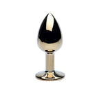 Precious Metals Gold Butt Plug Small (2.95 inch insertable) > Anal Range > Jewel Butt Plugs