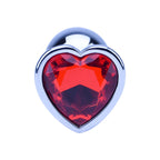 Precious Metals Heart Shaped (Silver) – Jewelled Metal Butt Plug Default Title > Anal Range > Jewel Butt Plugs