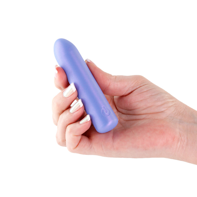 Seduction Roxy Metallic 9 cm USB Rechargeable Vibrating Bullet BULLETS