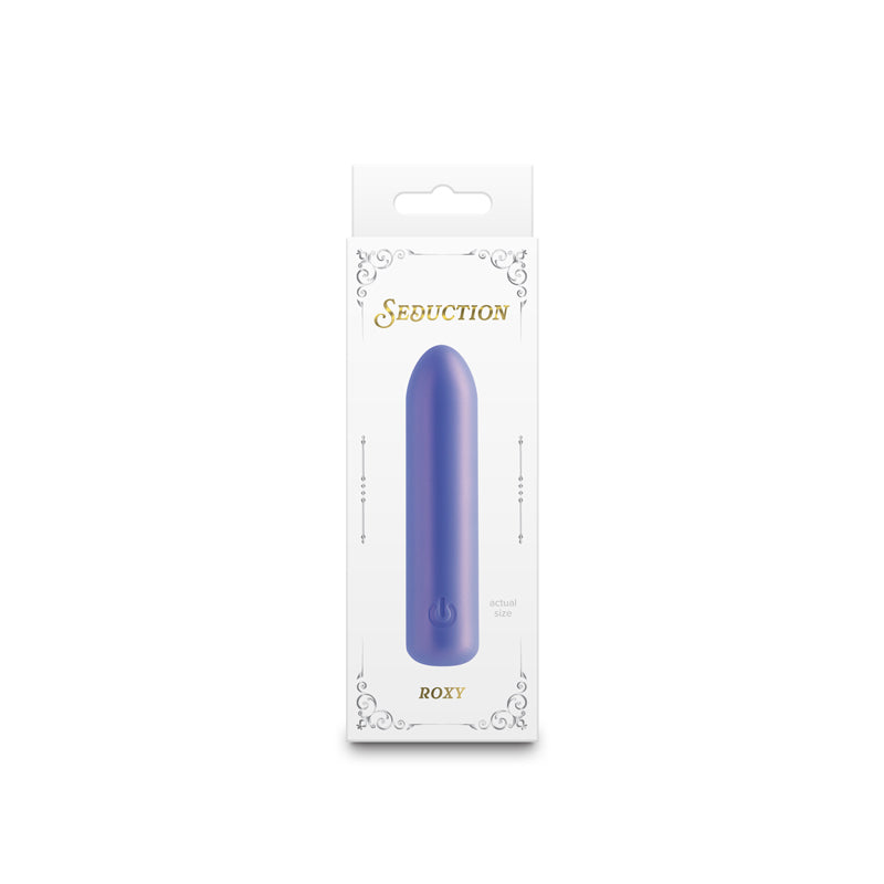 Seduction Roxy Metallic 9 cm USB Rechargeable Vibrating Bullet BULLETS
