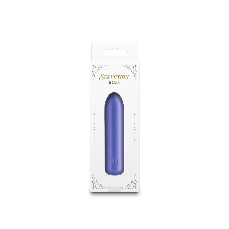 Seduction Roxy Metallic 9 cm USB Rechargeable Vibrating Bullet BULLETS