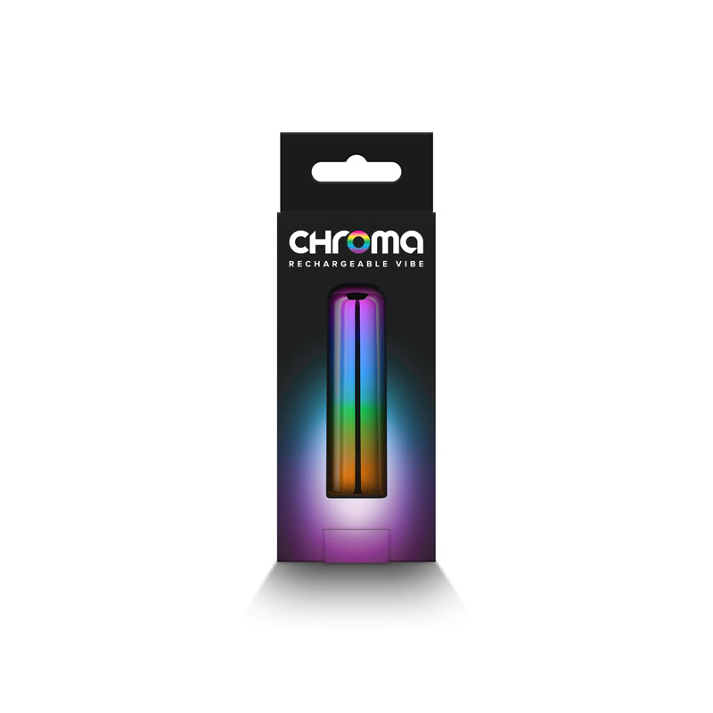 Chroma Rainbow Small 6.8 cm USB Rechargeable Bullet Vibrator BULLETS