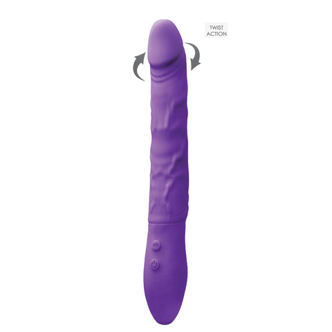 INYA Rechargeable Petite Twister Vibe Purple > Realistic Dildos and Vibes > Penis Vibrators