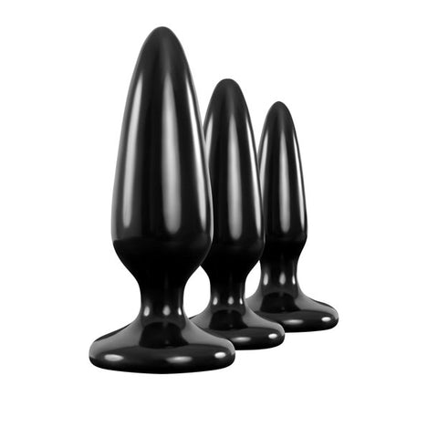 Renegade Pleasure Plug Trainer Kit – 3pc Tapered Butt Plug Set > Anal Range > Butt Plug Kits