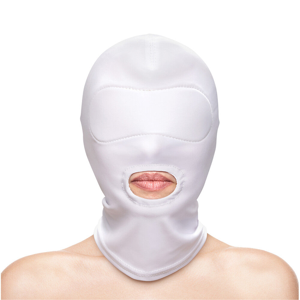 Fetish and Fashion Mouth Hood White Default Title > Bondage Gear > Bondage Hoods