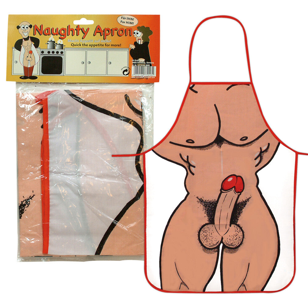 Naughty Apron Male Default Title Gag Gifts & Novelties