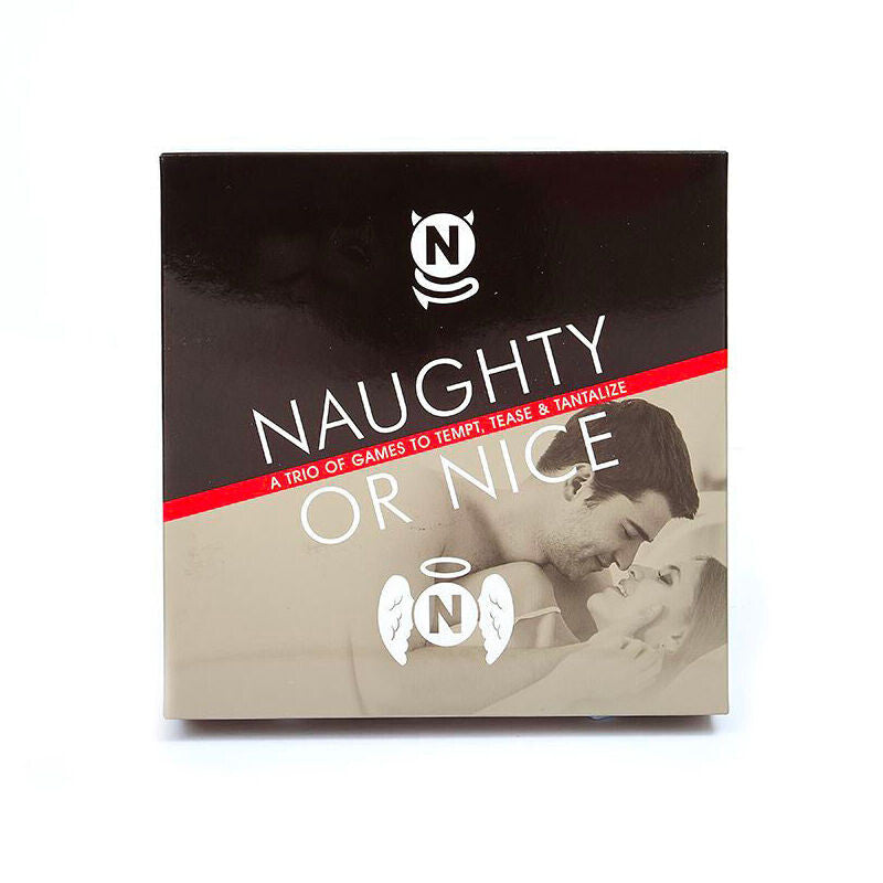 Naughty Or Nice Couples Card Game Trio For Tempting Fun > Novelties > Card Games Main image