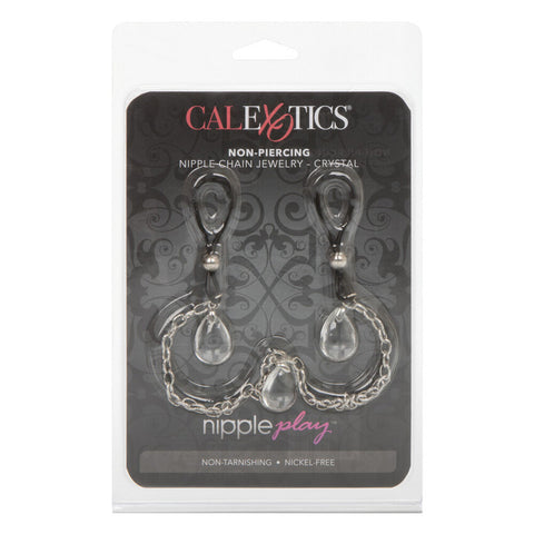 Nipple Play Non Piercing Nipple Chain Jewellery Crystal > Clothes > Body Jewellery
