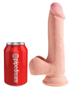 Pipedream King Cock Plus 7.5 Inch Triple Density Dildo with Balls > Dildos > Realistic Dildos