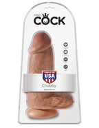 King Cock Chubby 9 Inch Dildo with Balls > Dildos > Large Dildos