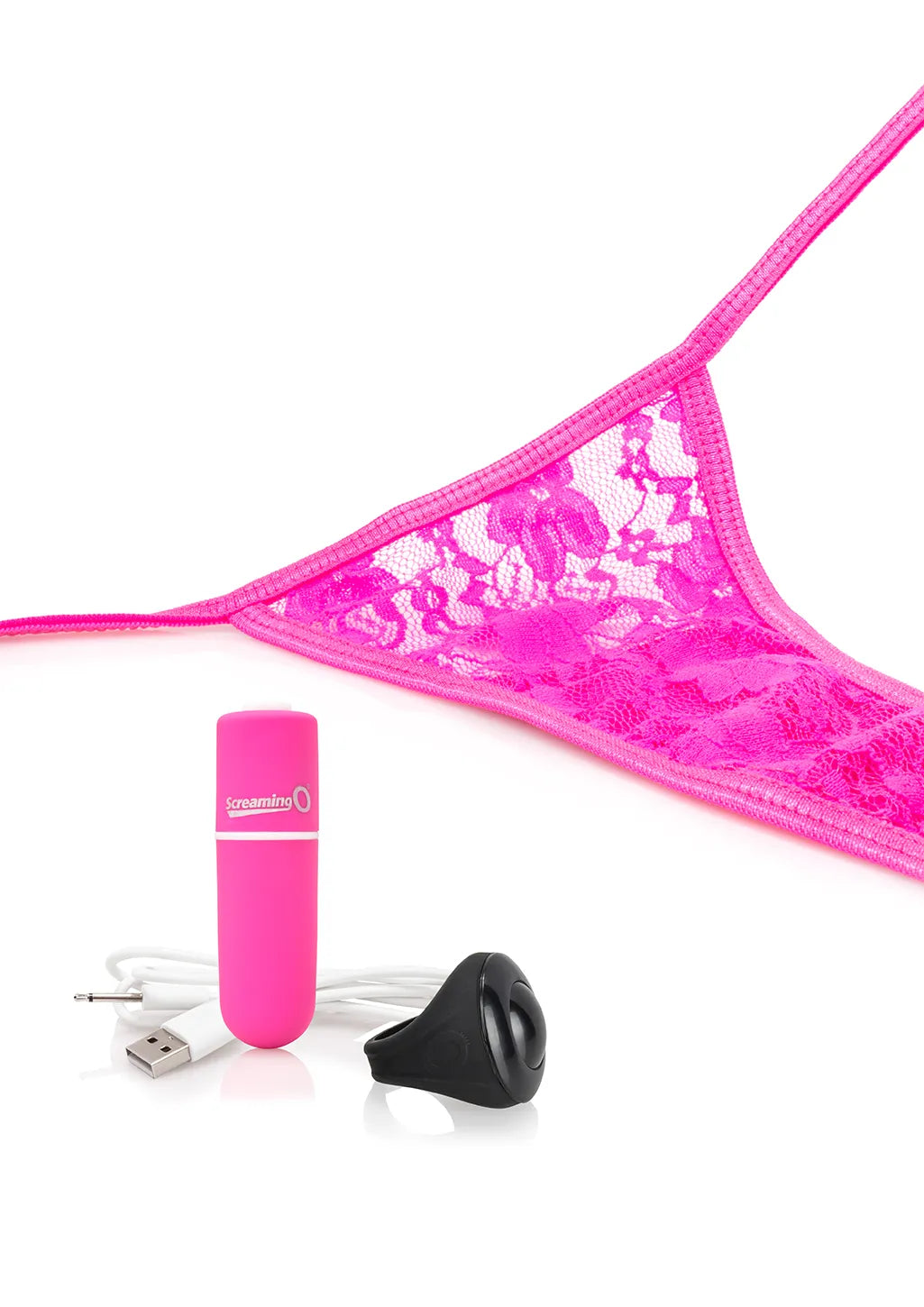Screaming O Charged Rechargeable Remote Control Panty Vibe Silicone Vibrator > Sex Toys For Ladies > Panty Vibes