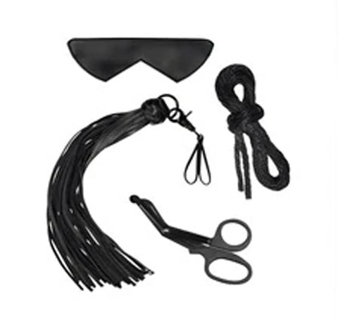 Sportsheets Learn the Ropes Shibari Starter Kit – Sensory Bondage Kit with Blindfold and Rope > Bondage Gear > Bondage Kits