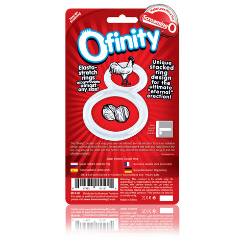 Ofinity Double Erection Ring – Stretchy Silicone Adjustable Cock Ring > Cock Ring > Single