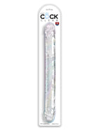 Pipedream King Cock Clear 18 Inch Double Dildo – Clear Double Dildo > Dildos > Double Dildos