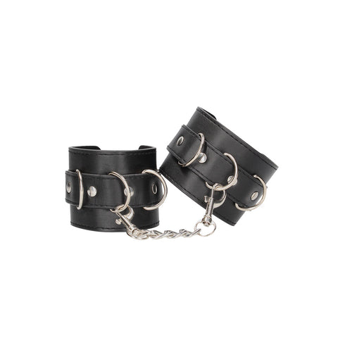 Ouch Leather Cuffs – Adjustable Leather Bondage Cuffs > Bondage Gear > Restraints