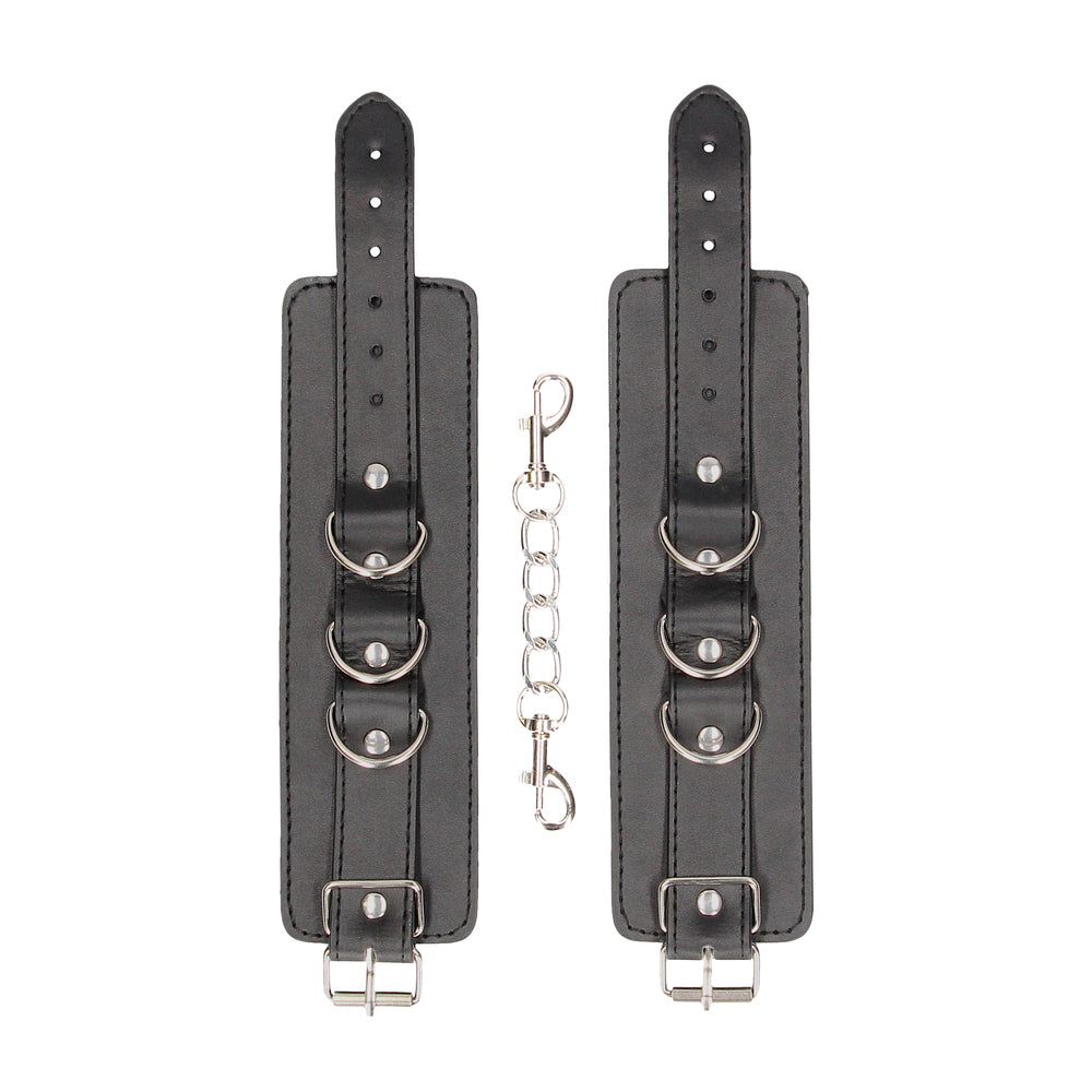 Ouch Leather Cuffs – Adjustable Leather Bondage Cuffs > Bondage Gear > Restraints