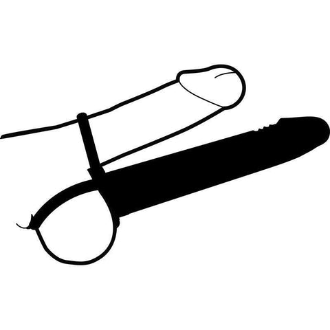 Shots Realistic Treasure Double Penetrator > Realistic Dildos and Vibes > Strap on Dildo