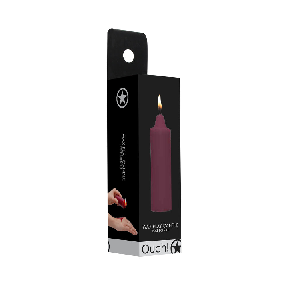 Ouch Wax Play Candle – Rose Scented Wax Play Candle > Candles > Drip
