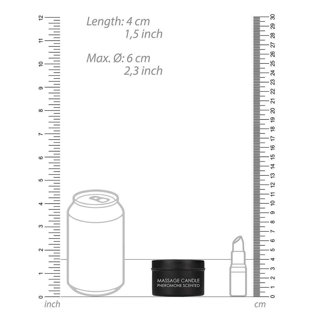 Ouch Massage Candle Pheromone Scented 100g Massage Oil
