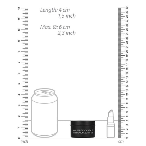Ouch Massage Candle Pheromone Scented 100g Massage Oil
