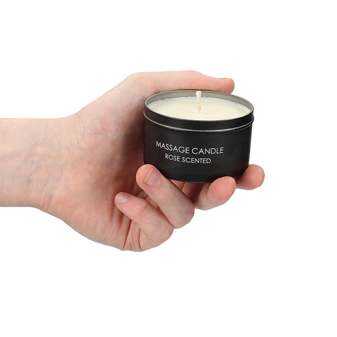 Ouch Massage Candle Rose Scented 100g Drip Candles